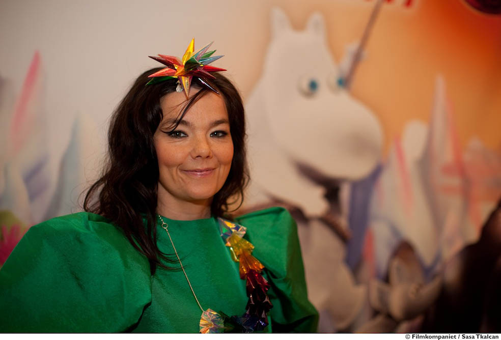 LifTe北欧の暮らし フィンランドのトーベ・ヤンソンがプロデュースしたムーミンパペット映画『ムーミン谷の彗星』のエンディングテーマを歌うアイスランド出身のビョーク