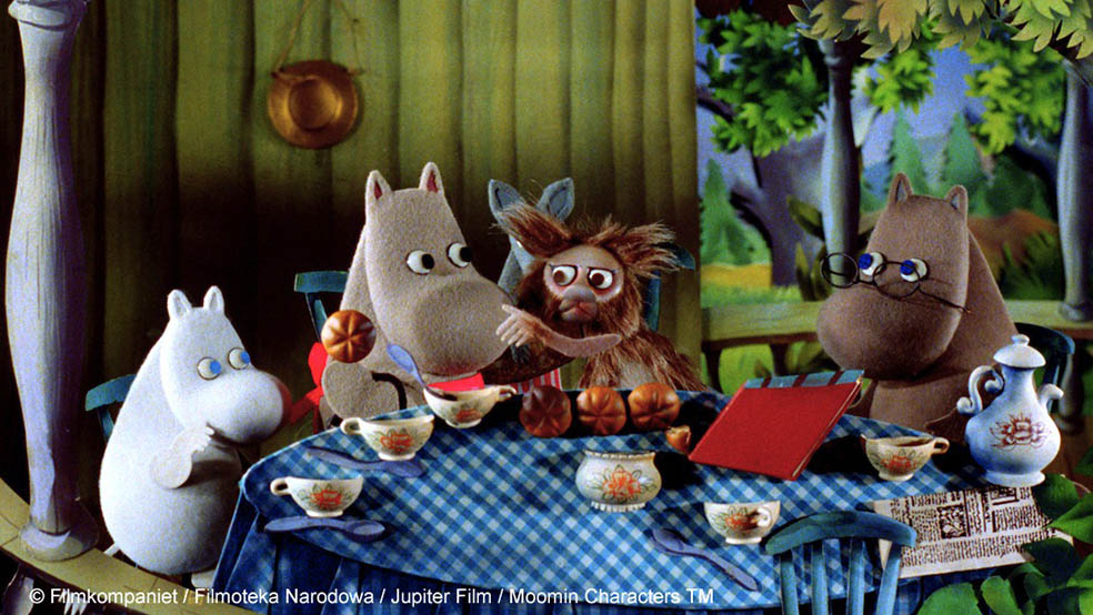 LifTe北欧の暮らし フィンランドのトーベ・ヤンソンがプロデュースしたムーミンパペット映画『ムーミン谷の彗星』のメインビジュアル ムーミンパパ