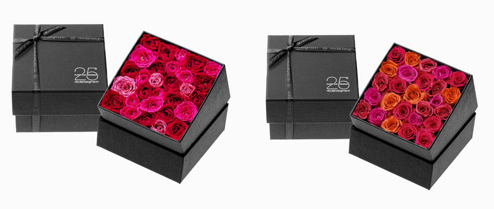 LifTe北欧の暮らし デンマーク出身のフラワーアーティスト ニコライ・バーグマンが手がける「ニコライ バーグマン & フラワー デザイン」の2025オータムコレクションで展開される Burgundy Roses バーガンディ ロージズ