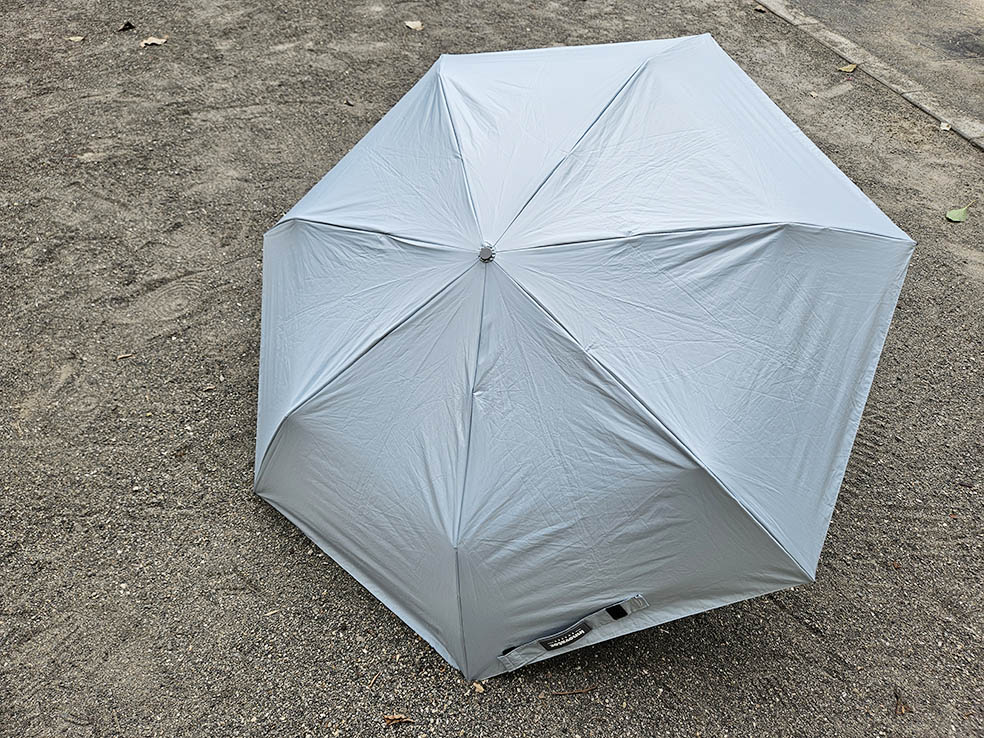 LifTe北欧の暮らし スウェーデンブランドinnovator(イノベーター)の晴雨兼用折りたたみ傘「IN-60M」のペールグリーン