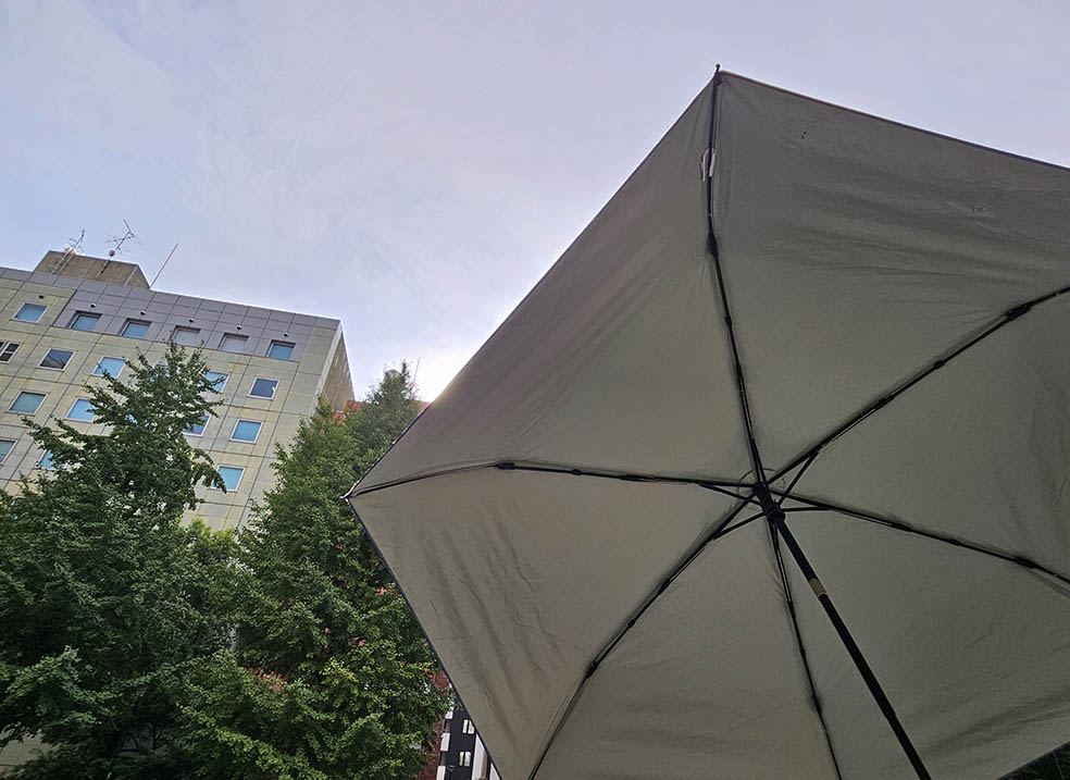 LifTe北欧の暮らし スウェーデンブランドinnovator(イノベーター)の晴雨兼用折りたたみ傘「IN-55WJP」のディープブルー