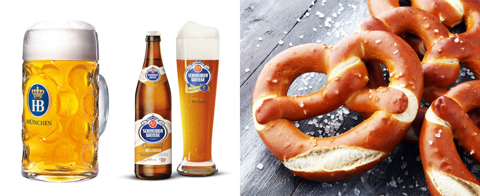 LifTe北欧の暮らし 東京スカイツリーがある東京ソラマチで9月27日から開催されるオクトーバーフェスト2025で提供されるビールやプレッツェル