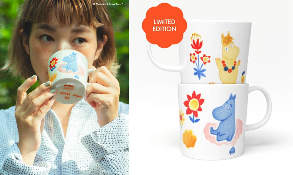 ムーミン　アラビア　ARABIA マグ　ビームス　ハンドペイント fennica（フェニカ）【COLLABORATION】MOOMIN ARABIA / ハンド