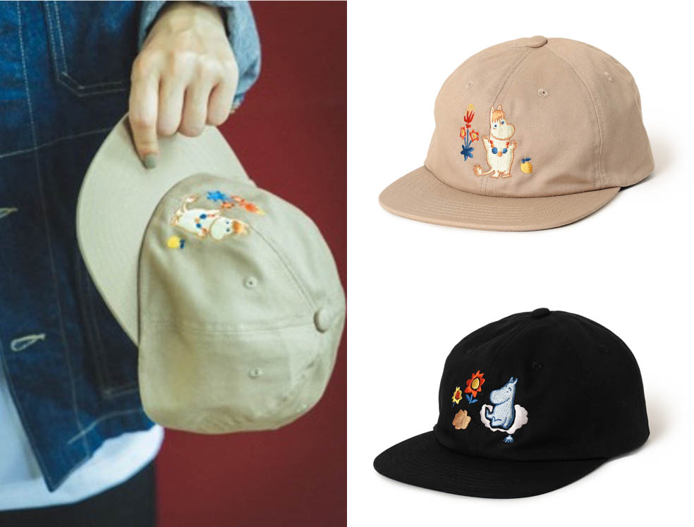 LifTe北欧の暮らし フィンランド出身の小説家トーベ・ヤンソンが描いたムーミンの小説が誕生して今年で80周年ということでビームスとコラボ 販売されるキャップにはムーミンとスノークのおじょうさんが描かれている