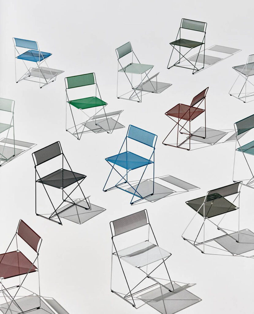 LifTe北欧の暮らし デンマーク発祥のHAYがアルネ・ヤコブセンが復刻するX-LINE CHAIR