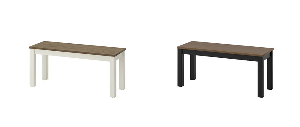 LifTe北欧の暮らし スウェーデン発祥のIKEA(イケア)が10月1日から発売した【ÅLHULT/オールフルト】 ベンチ