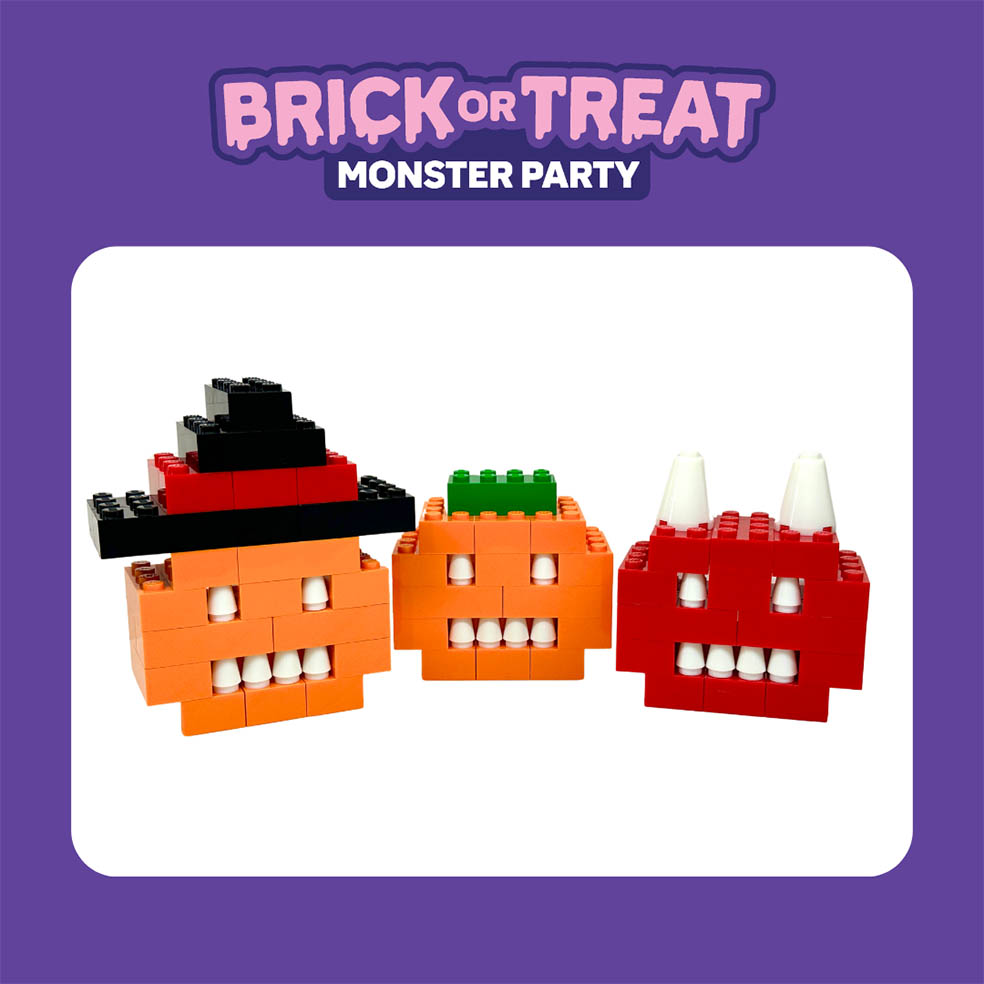 LifTe北欧の暮らし デンマーク発祥のレゴランド®・ディスカバリー・センターがハロウィン時期10月31日まで開催する「ブリック・オア・トリート モンスター・パーティー」イベントのジャック・オー・ランタンをつくろう!