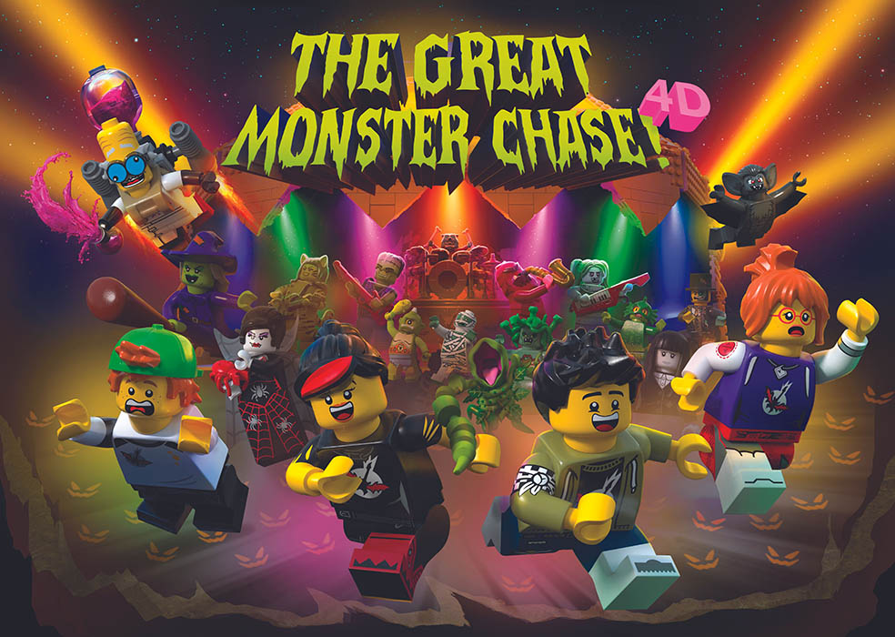 LifTe北欧の暮らし デンマーク発祥のレゴランド®・ディスカバリー・センターがハロウィン時期10月31日まで開催する「ブリック・オア・トリート モンスター・パーティー」イベントで体験できる4Dムービー「モンスター・パーティーからの大脱出」
