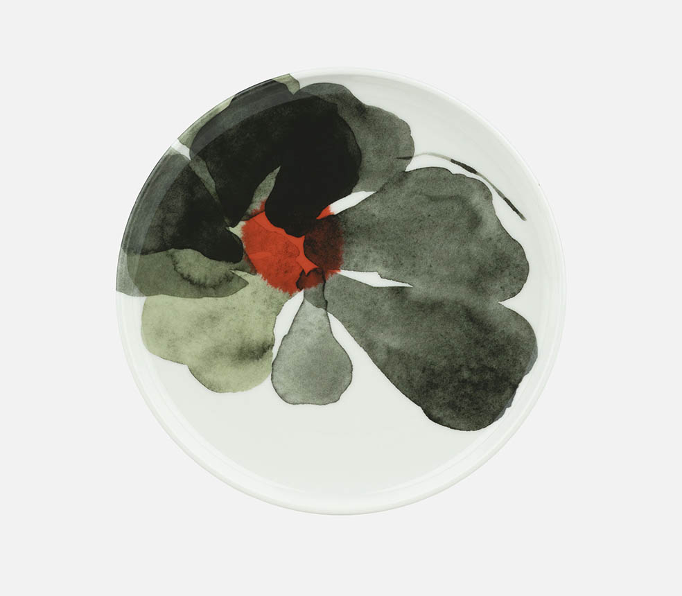 LifTe北欧の暮らし 9月5日(金)から発売開始となるフィンランドのデザインハウス マリメッコ(marimekko)の新作ホームコレクションValssi（ヴァルシ）の20cm プレート