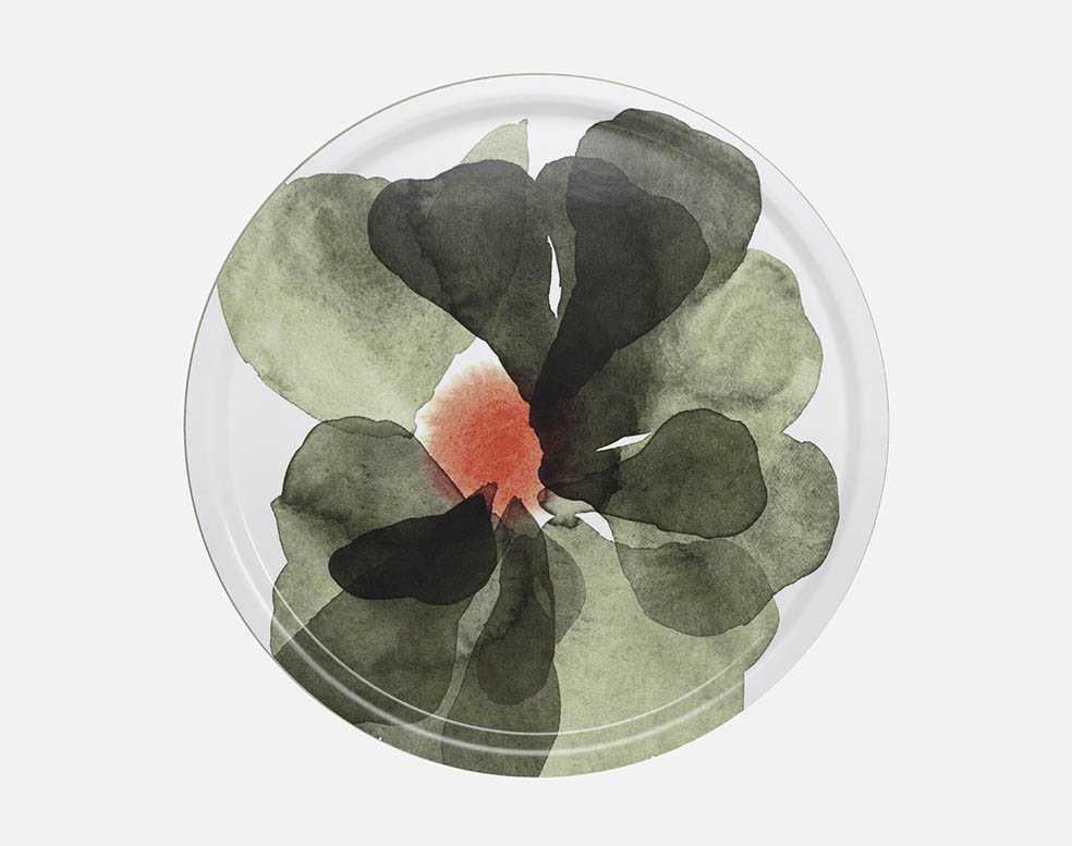 LifTe北欧の暮らし 9月5日(金)から発売開始となるフィンランドのデザインハウス マリメッコ(marimekko)の新作ホームコレクションValssi（ヴァルシ）の46cm トレイ