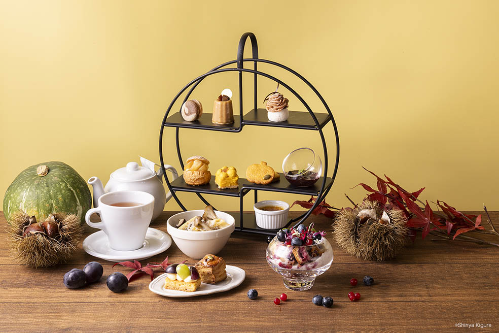LifTe北欧の暮らし 群馬県前橋の白井屋ホテルで10月1日(水)から10月31日(金)まで開催されるフィンランドフェアで提供される秋のアフタヌーンティー