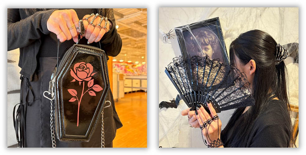 LifTe北欧の暮らし デンマーク発祥のフライングタイガーコペンハーゲンが2025年秋までに発売するハロウィンアイテムの棺桶バッグと扇子