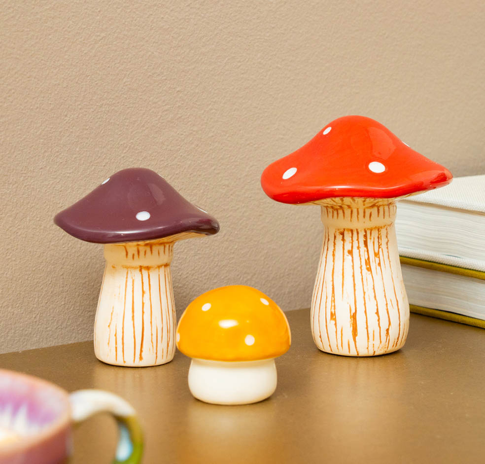LifTe北欧の暮らし デンマーク発祥のライフスタイル雑貨ストア フライングタイガーコペンハーゲンが発売するきのこシリーズのデコレーション