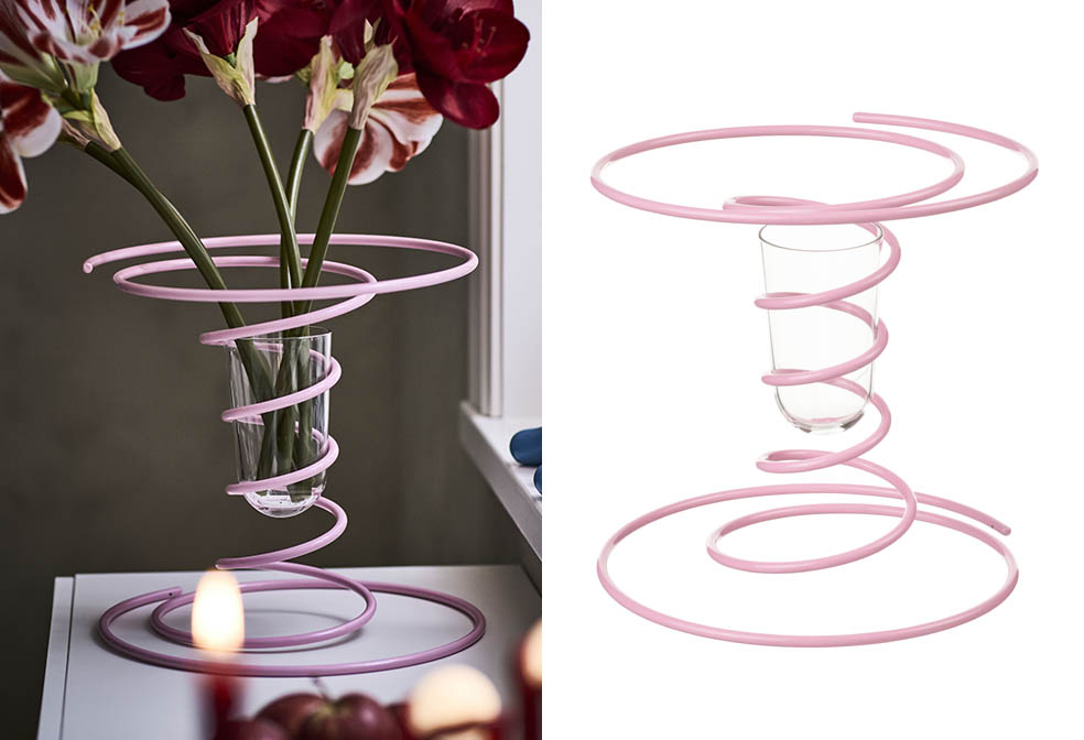 LifTe北欧の暮らし スウェーデン発祥のイケアがスウェーデン出身のアーティストGustaf Westman（グスタフ・ウェストマン）がデザインした新コレクション【VINTERFINT/ヴィンテルフィント 2025】 花瓶