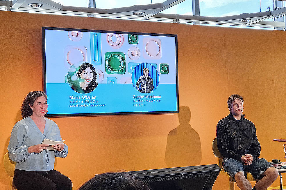 LifTe北欧の暮らし スウェーデン発祥のイケアが船橋に展開する「IKEA tokyo-bay」で開催したプレスイベントで登壇したGustaf Westman（グスタフ・ウェストマン）とマリア・オブライアン