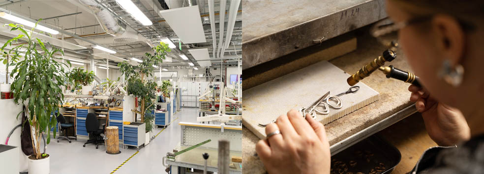 LifTe北欧の暮らし フィンランドのジュエリーブランド「カレワラ」のヘルシンキにある工房