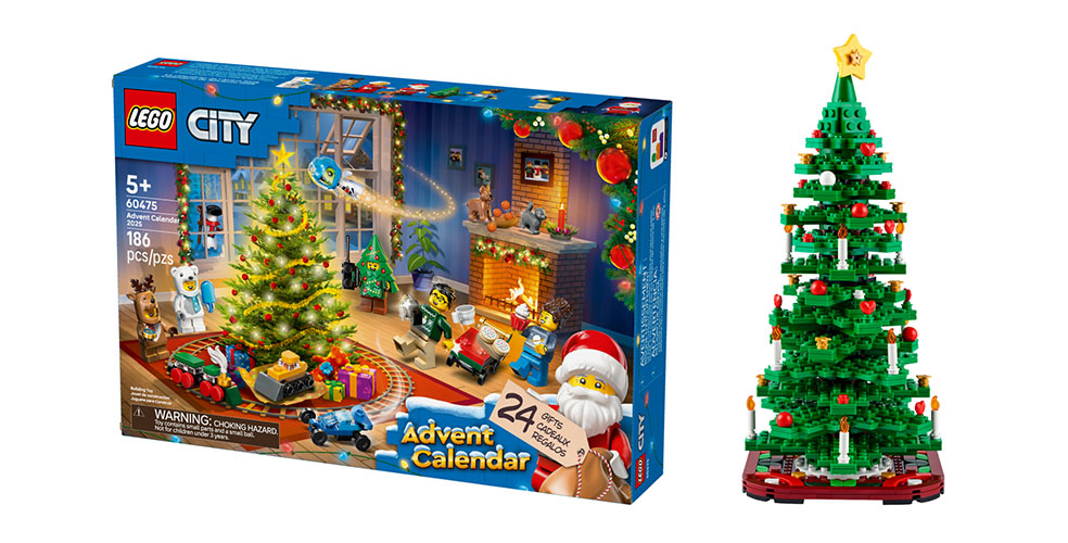 LifTe北欧の暮らし デンマーク発祥のレゴがホリーデーシーズンに渋谷の渋谷キャストガーデンで開催するイベント「Build Your Christmas（ビルド ユア クリスマス）」のポップアップストアで販売されるレゴシティのアドベントカレンダーとクリスマスツリー