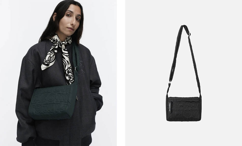 LifTe北欧の暮らし フィンランドのマリメッコが10月17日(金)から発売するFall/Winter 2025 コレクションの【Logo】 クロスボディバッグ S