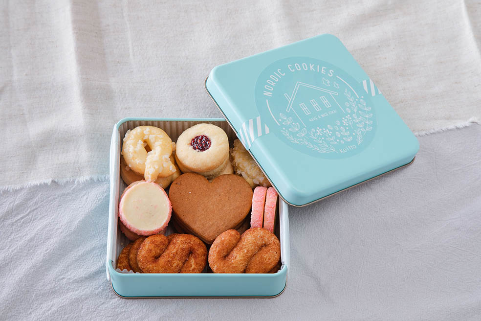 LifTe北欧の暮らし 大阪の四條畷にあるkeittoで食べることができるようになる北欧クッキー缶