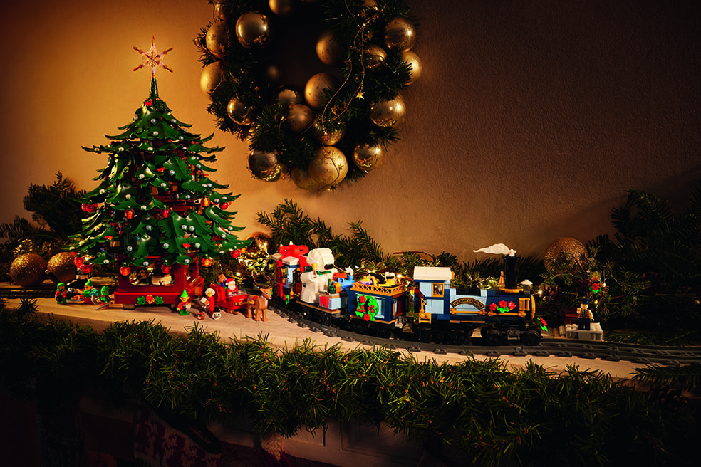 LifTe北欧の暮らし デンマーク発祥のレゴがホリデーシーズンに発売するクリスマスコレクションの「レゴ®アイコン ホリデー特急」