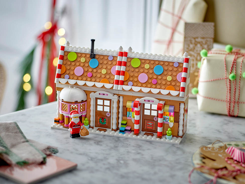 LifTe北欧の暮らし デンマーク発祥のレゴがホリデーシーズンに発売するクリスマスコレクションの「レゴ®クリスマスのジンジャーブレッドハウス」
