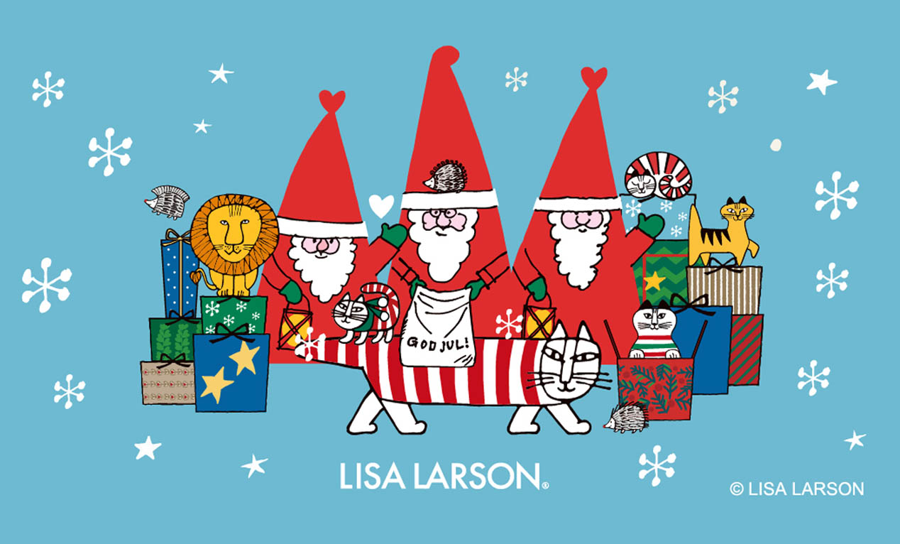 阪神梅田本店がリサ・ラーソンの世界に！マイキーやサンタが彩る北欧の