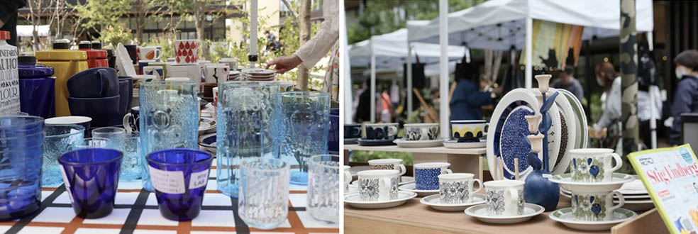 LifTe北欧の暮らし 立川の複合施設 GREEN SPRINGSで11月14日~16日に開催される立川ロッピスで行われる【北欧マルシェ】では北欧ビンテージアイテムが手に入る