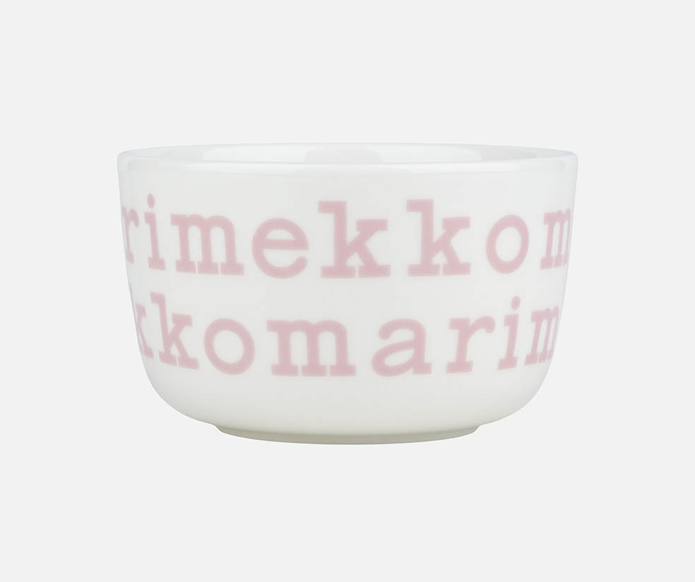 LifTe北欧の暮らし フィンランドのマリメッコが10月3日(金)から発売するロゴデザインをあしらった新作コレクション【Logo】 2.5dl ボウル