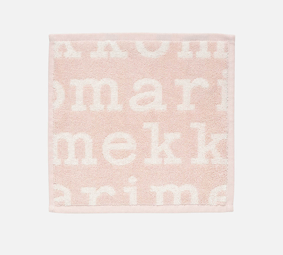 LifTe北欧の暮らし フィンランドのマリメッコが10月3日(金)から発売するロゴデザインをあしらった新作コレクション【Logo】 26×26cm ミニタオル