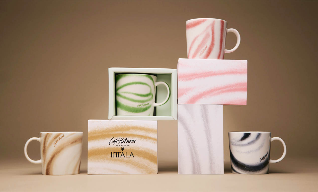 コーヒータイムをもっと心地よく|カフェ・キツネ × イッタラ限定マグ