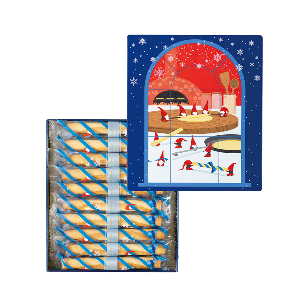 LifTe北欧の暮らし スウェーデン ヨックモックの2025年クリスマス商戦で発売される「ヨックモック クリスマス コレクション2025」 シガール® 〈クリスマスデザイン〉