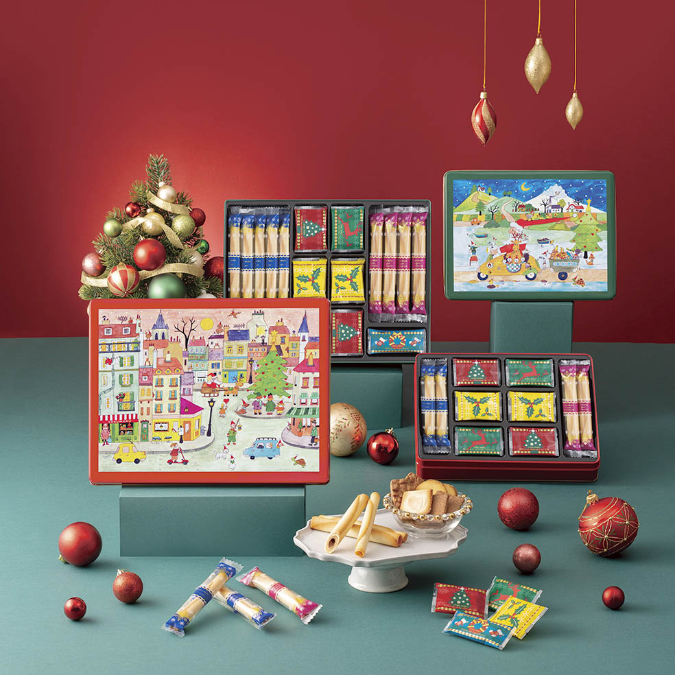 LifTe北欧の暮らし スウェーデン ヨックモックの2025年クリスマス商戦で発売される「ヨックモック クリスマス コレクション2025」 ホリデーシリーズの