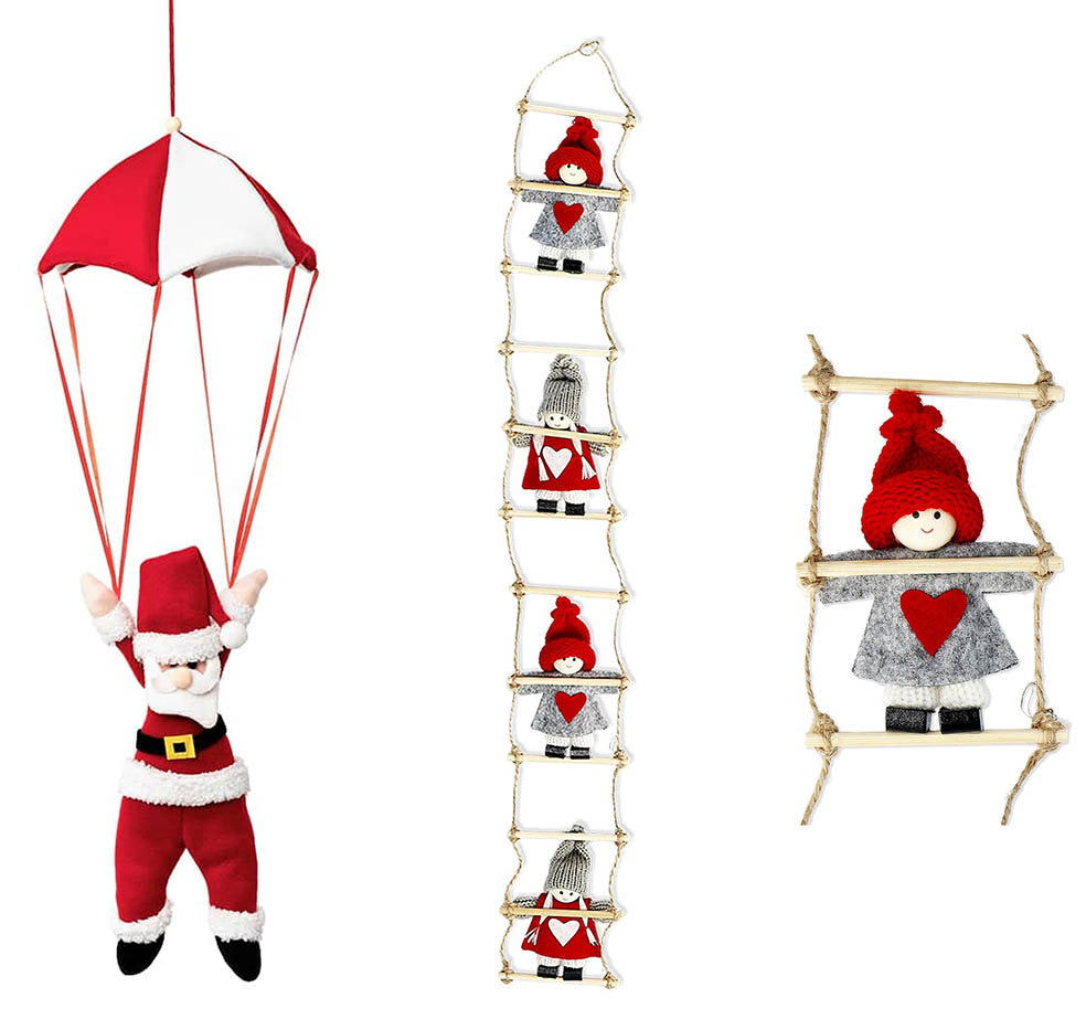 LifTe北欧の暮らし デンマーク発祥のライフスタイル雑貨店フライングタイガーが川越の百貨店まるひろ川越店でポップアップストアを展開 販売されるサンタパラシュートとはしごニッセ