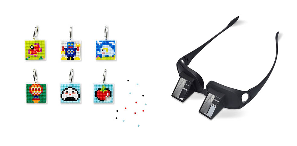 LifTe北欧の暮らし デンマーク発祥のライフスタイル雑貨店フライングタイガーが川越の百貨店まるひろ川越店でポップアップストアを展開 販売される DIYキーリング 8pcsと寝たままメガネ