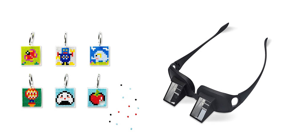 LifTe北欧の暮らし 11月14日より和歌山県の近鉄百貨店でポップアップを展開する「フライングタイガーコペンハーゲン」で販売するDIYキーリング 8pcsと寝たままメガネ