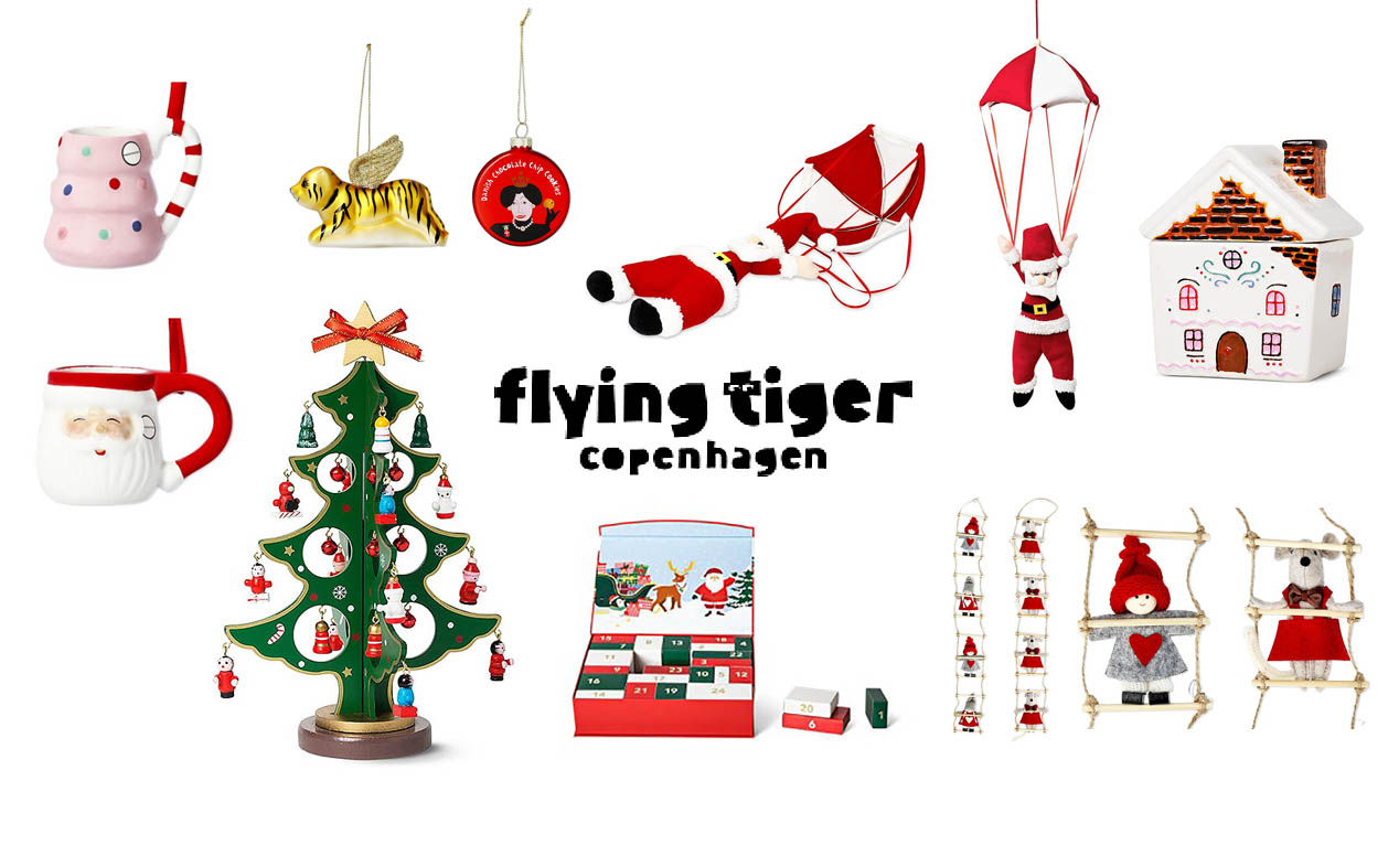 フライングタイガーのクリスマス2025 | ツリー装飾やDIYデコアイテムが
