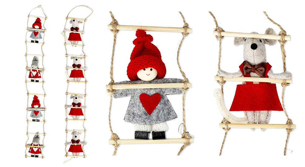 LifTe北欧の暮らし デンマーク発祥のフライングタイガーコペンハーゲンが2025クリスマスアイテムとして発売するはしごニッセ/マウス