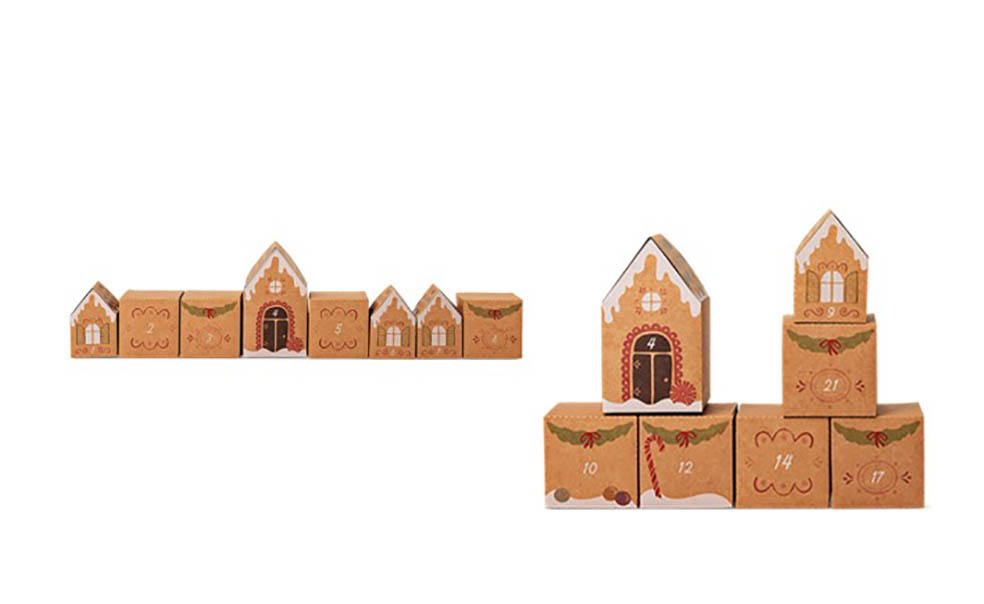 LifTe北欧の暮らし デンマーク発祥のフライングタイガーコペンハーゲンが2025クリスマスアイテムとして発売するアドベントギフトボックス