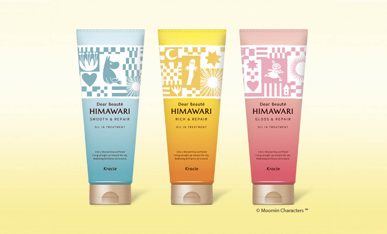 ムーミン×HIMAWARI | 髪もうるおう特別な限定オイルイントリートメント