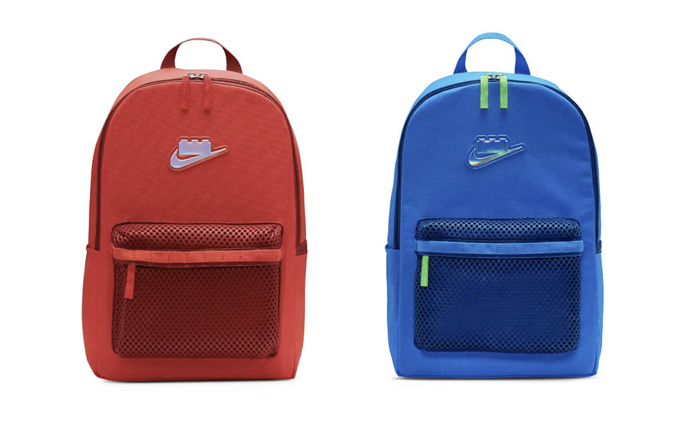 LifTe北欧の暮らし 10月17日(金)から、全国のABC-MARTで販売されるレゴとデンマーク発祥のレゴがコラボした新コレクションのバッグ K NIKE X LEGO BACKPACK