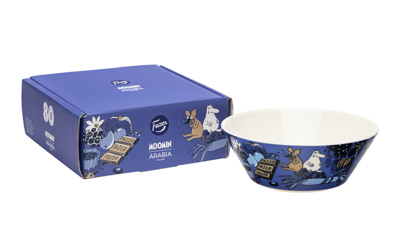 【数量限定】ムーミン×アラビア×ファッツェル　特別仕様　ボウル15cm 12月5日発売開始】ムーミン×アラビア×ファッツェルの特別ボウルが数量