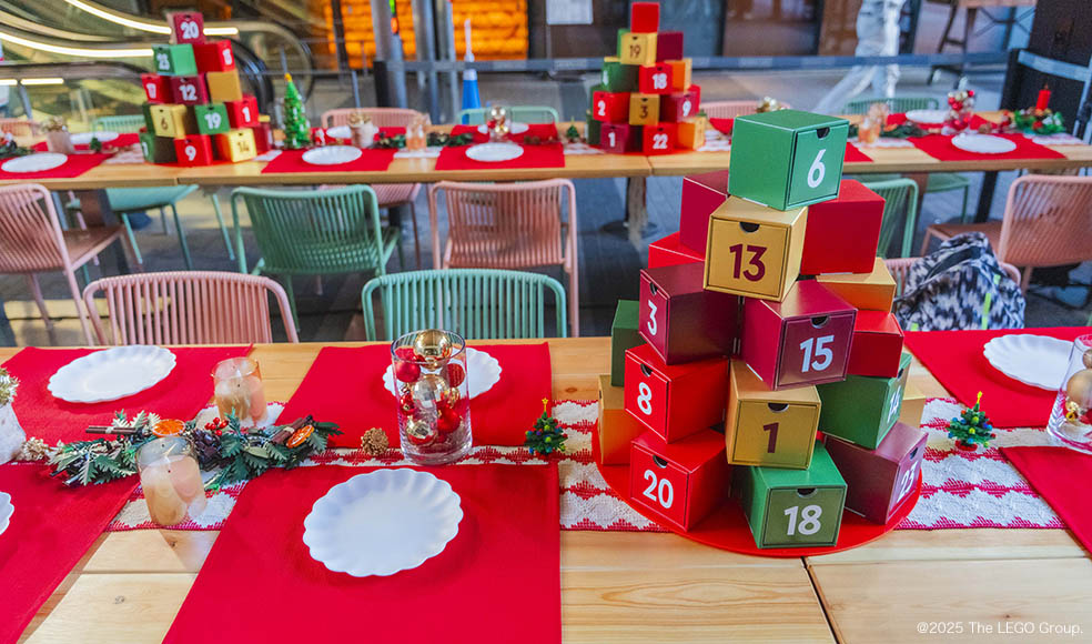 LifTe北欧の暮らし デンマーク発祥のレゴが11月14日(金)から16日(日)の3日間、渋谷キャスト ガーデンで開催しているイベント「Build Your Christmas(ビルド ユア クリスマス)」