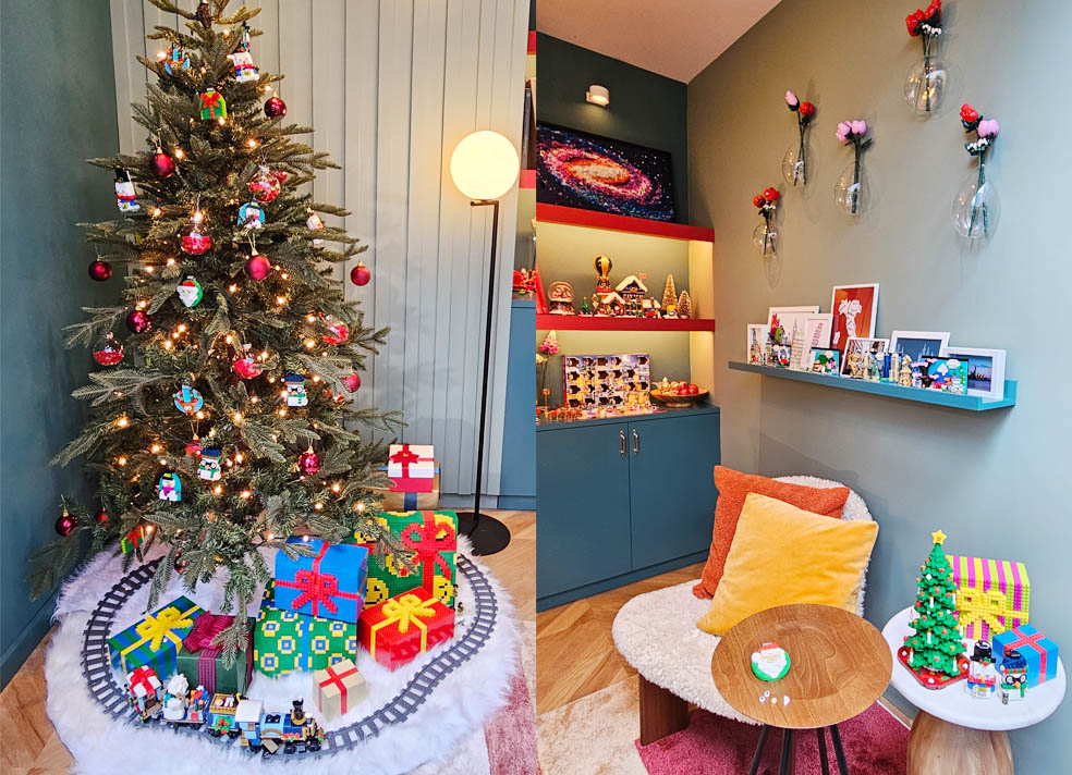 LifTe北欧の暮らし デンマーク発祥のレゴが11月14日(金)から16日(日)の3日間、渋谷キャスト ガーデンで開催しているイベント「Build Your Christmas(ビルド ユア クリスマス)」で設置されているレゴがたくさん使用されているリビング