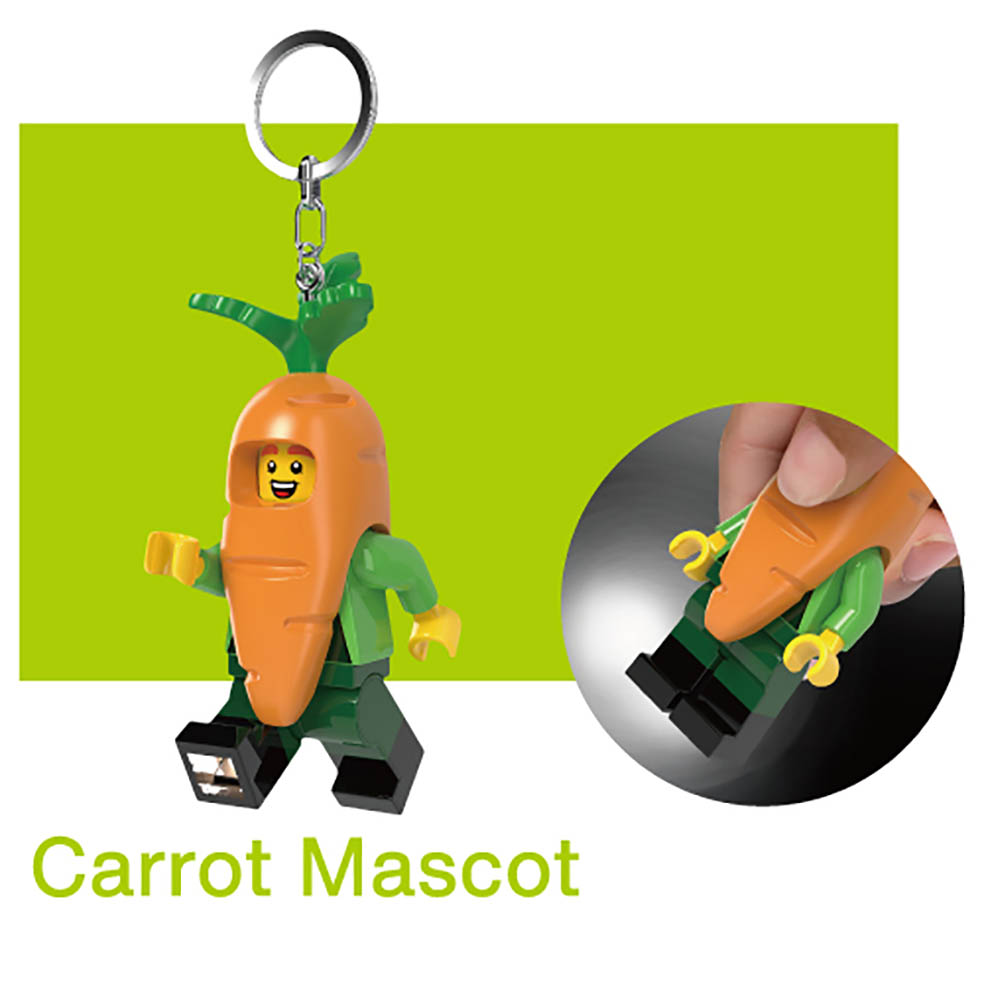 LifTe北欧の暮らし デンマーク発祥のレゴが発売するキーライトの新商品 キャロットマスコット