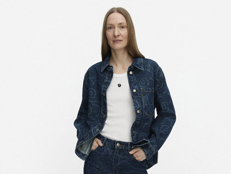 LifTe北欧の暮らし フィンランドのマリメッコから発売されたマリデニムの新作PiiRTto Unikko（ピィイルット ウニッコ）コレクション