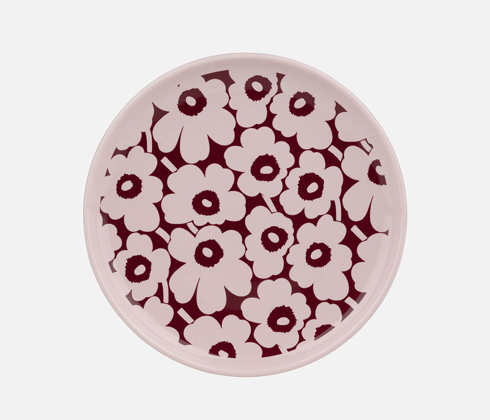 LifTe北欧の暮らし 11月15日(金)から日本限定で発売となるフィンランドのデザインハウス「marimekko(マリメッコ)」の【Pikkuinen Unikko】 13.5cmプレート