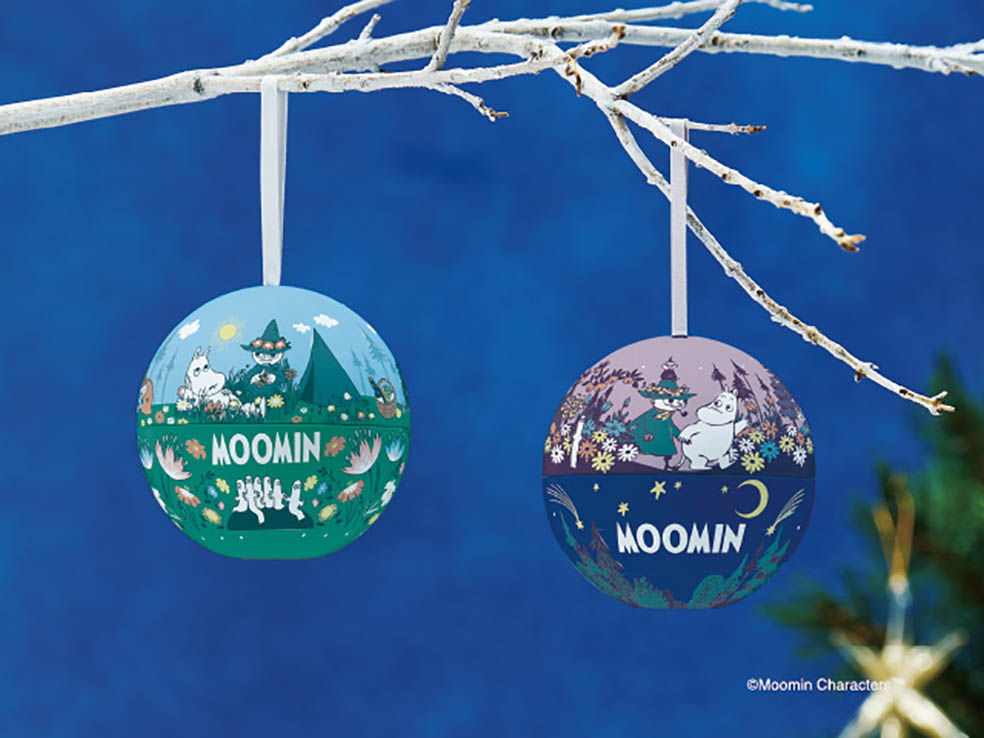 LifTe北欧の暮らし フィンランドの人気キャラクター ムーミンデザインのオーナメント缶が販売開始 中にはクランキーチョコレートが入っている