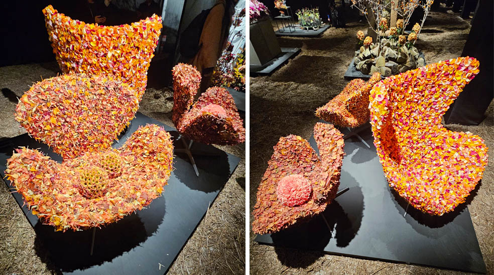 LifTe北欧の暮らし デンマーク出身のフラワーアーティスト ニコライ・バーグマンがフラワーボックス生誕25周年を記念して開催している特別展「KUMIAWASE -25年の軌跡を、25のフラワーアートと組み合わせで紡ぐ5日間-」フリッツ・ハンセンとのコラボアート