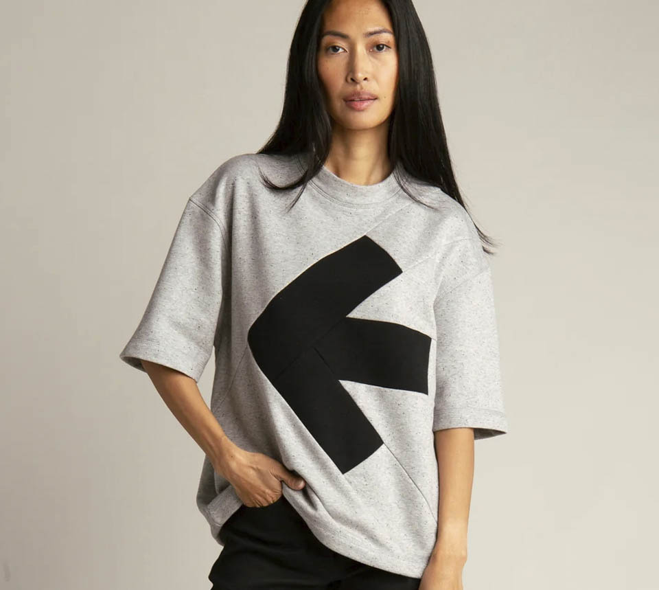 LifTe北欧の暮らし 11月12日から札幌大丸で開催される「北欧展2025」で販売されるエストニアのレート・アウスのTシャツ アップサイクル