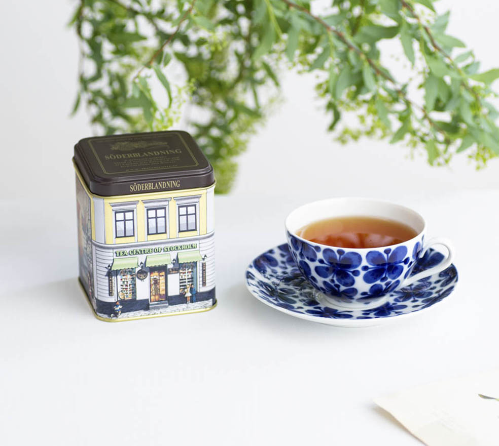 LifTe北欧の暮らし 11月20日(木)から松坂屋静岡店で開催される「北欧展2025」で販売される スウェーデンのノーベル賞晩餐会でも提供される北欧紅茶/ティーセンター・オブ・ストックホルムの紅茶 せーデルブレンド